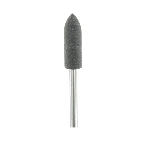 Abrasivo Silicone Ogiva com Perno Preto