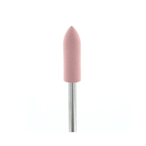Abrasivo Silicone Ogiva com Perno Rosa